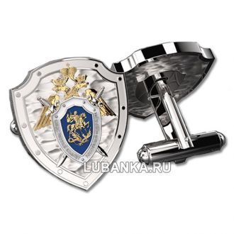 Запонки СКР серебро